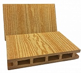 Террасная доска (декинг) Holzhof кольца дерева ПВХ 